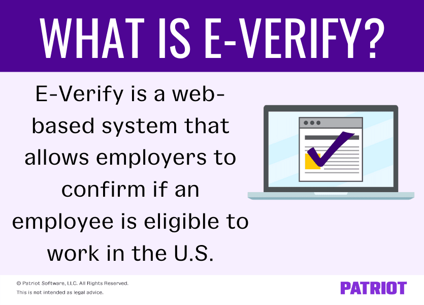 what is e-verify for employers