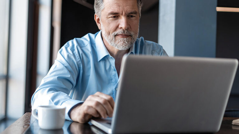 Man learning how to form a C Corp.