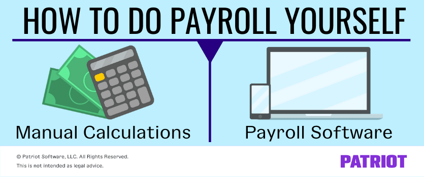 how to do payroll yourself: manual calculations or payroll software