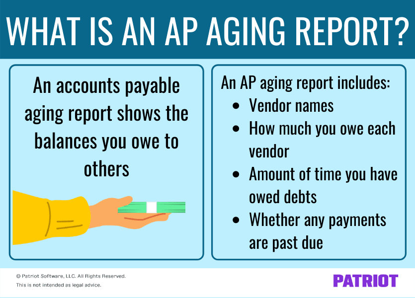accounts payable aging report