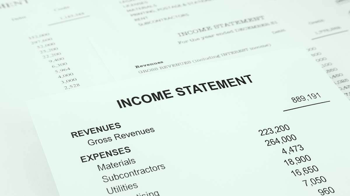 linkedin income statement