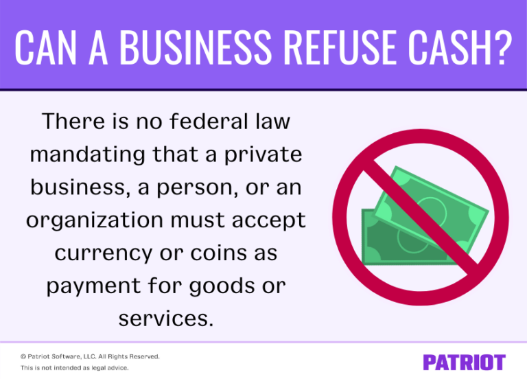 Can A Business Refuse Cash? Is it Legal to Refuse Cash?