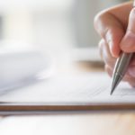 Employer filling out Form 941.
