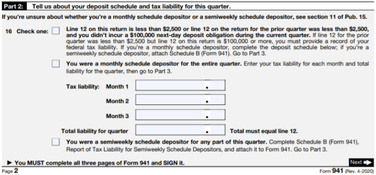 How to Fill Out Form 941 (2020 Q3 & Q4 Version) | Instructions