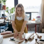 Business owner fulfilling a purchase order