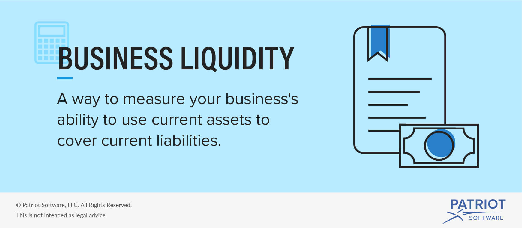 Business Liquidity Definition Graphic