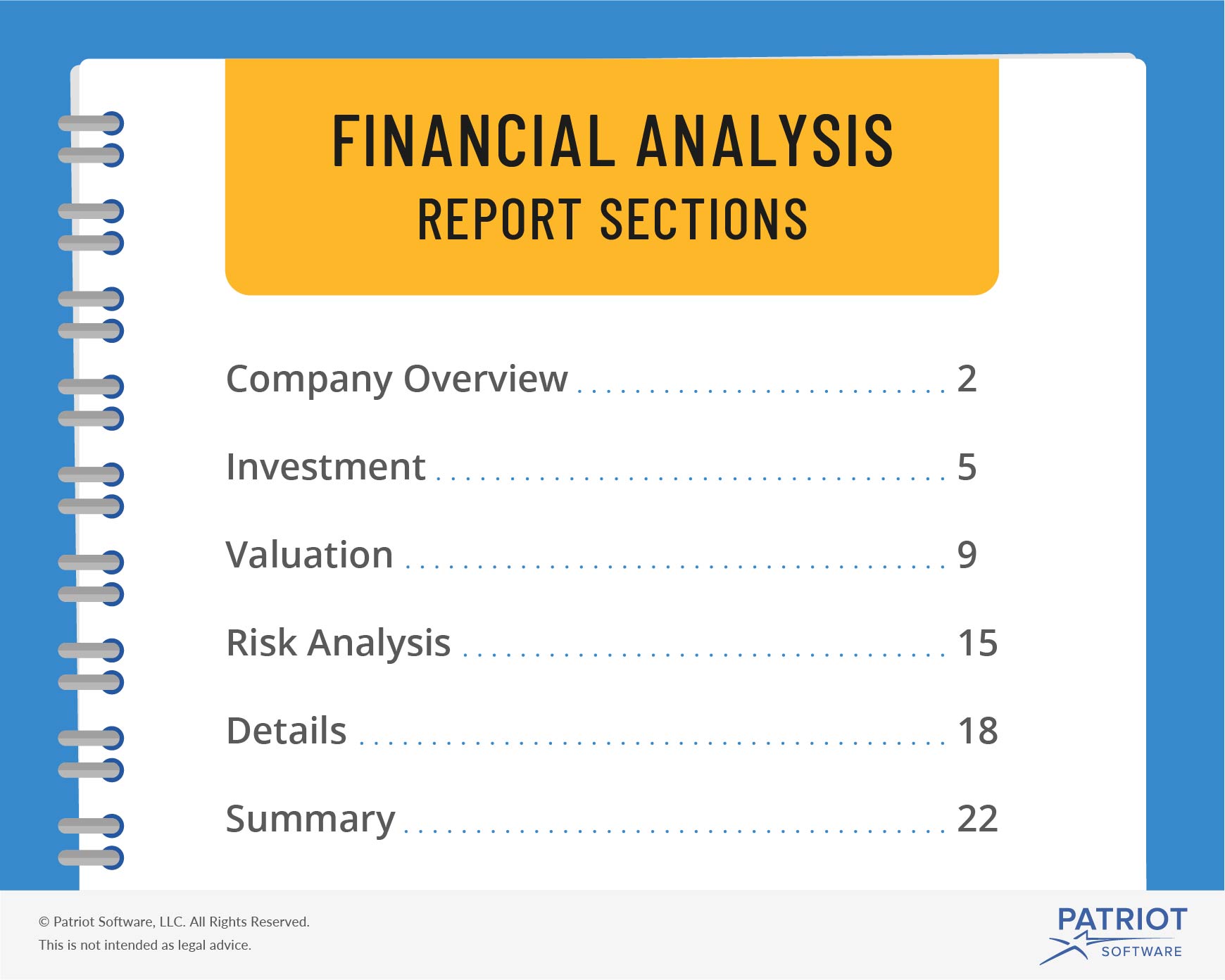 how to write a financial analysis report example