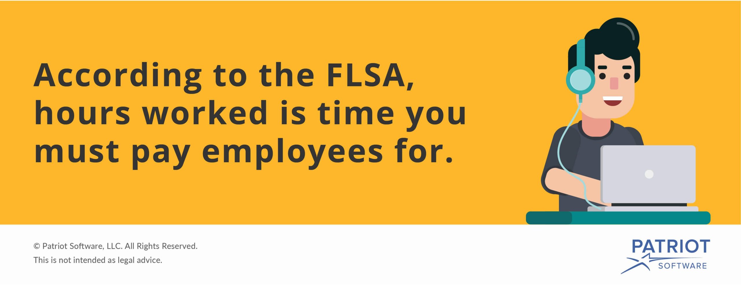 FLSA hours worked definition graphic