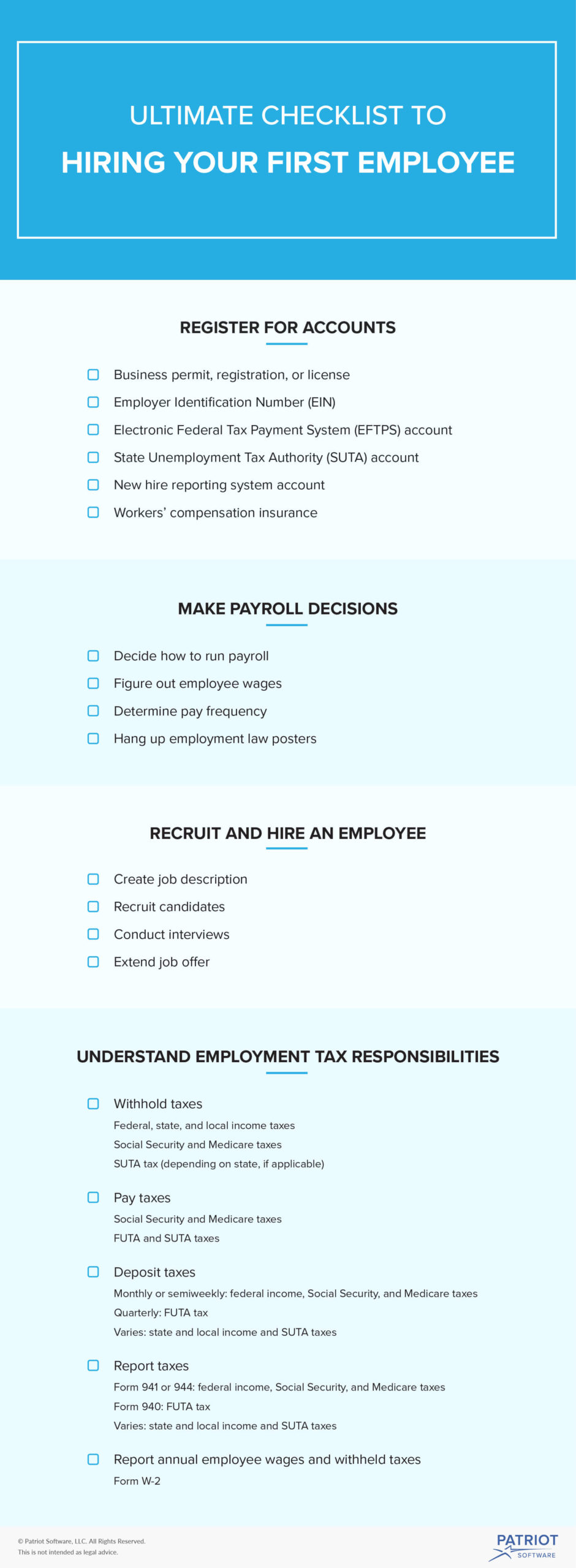 how to hire your first employee