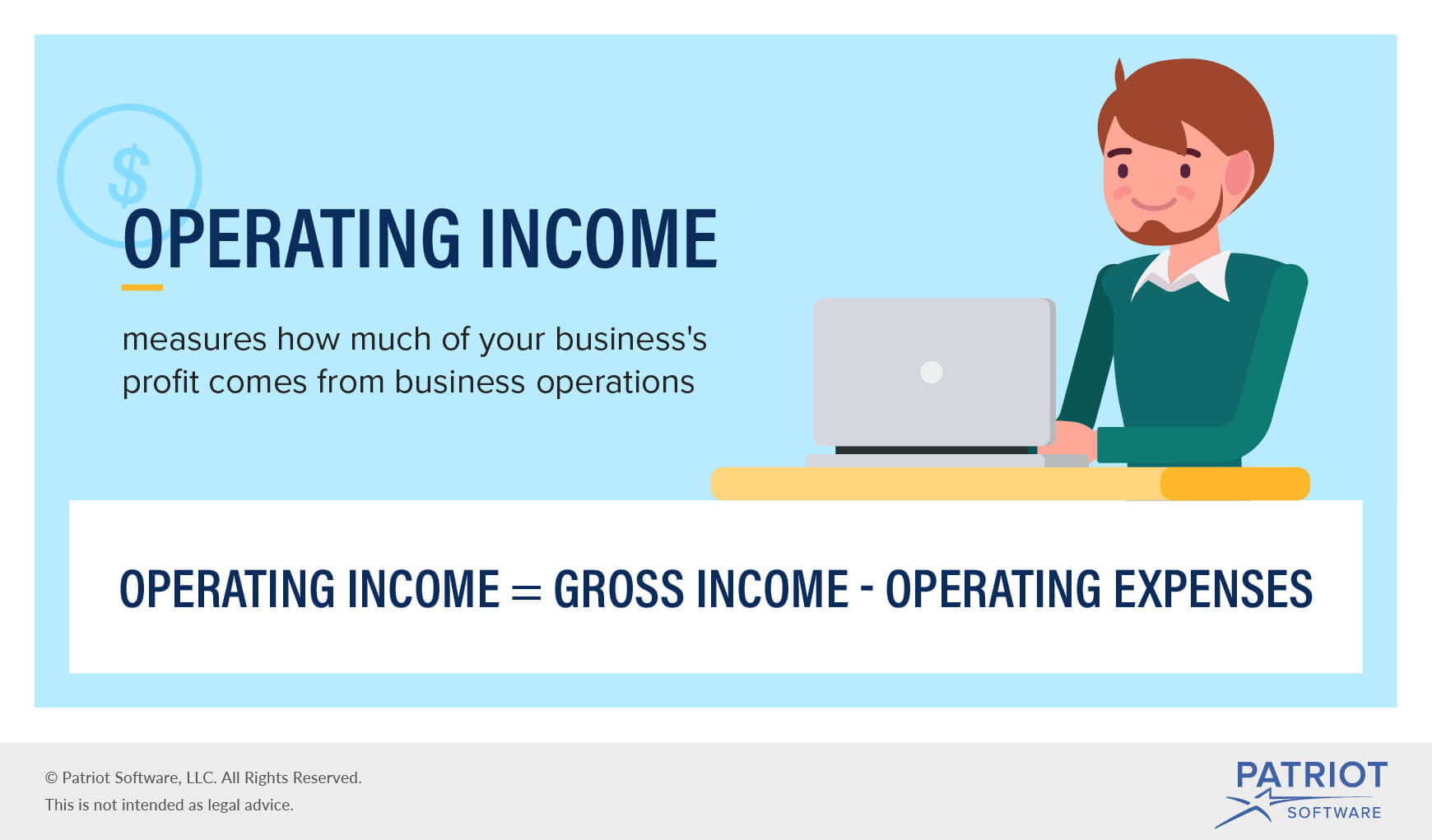 Operating income definition graphic