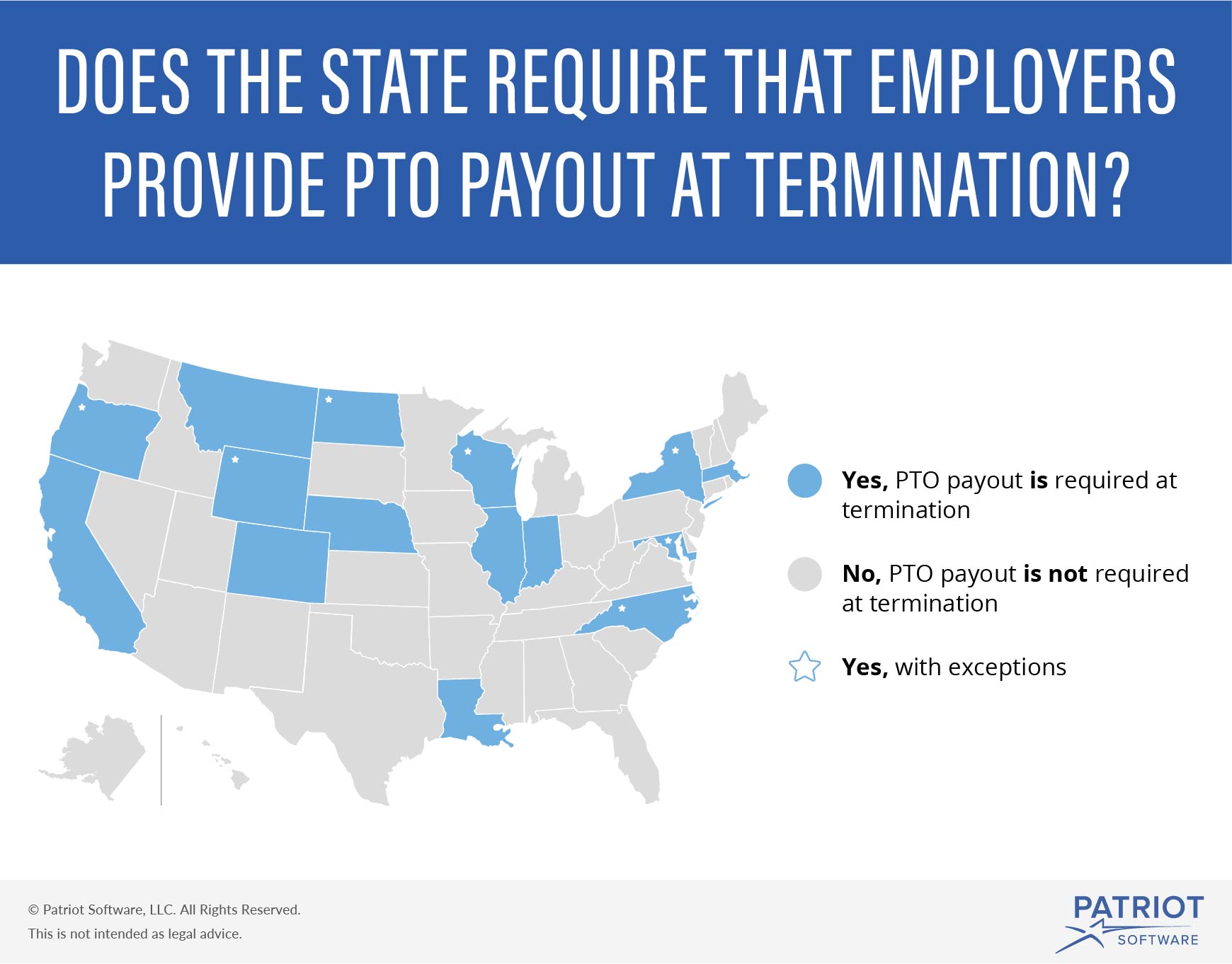 Pto Payout Laws By State