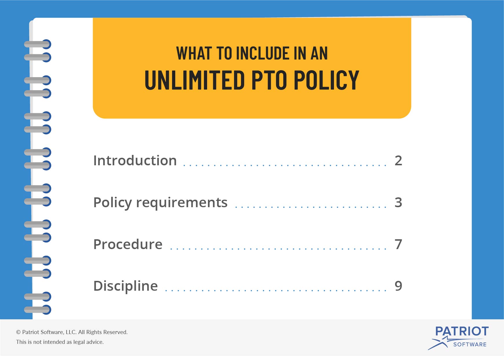 unlimited PTO policy