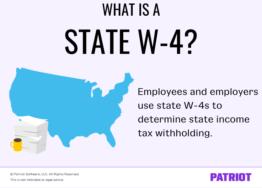 definition of what is a state w-4 form