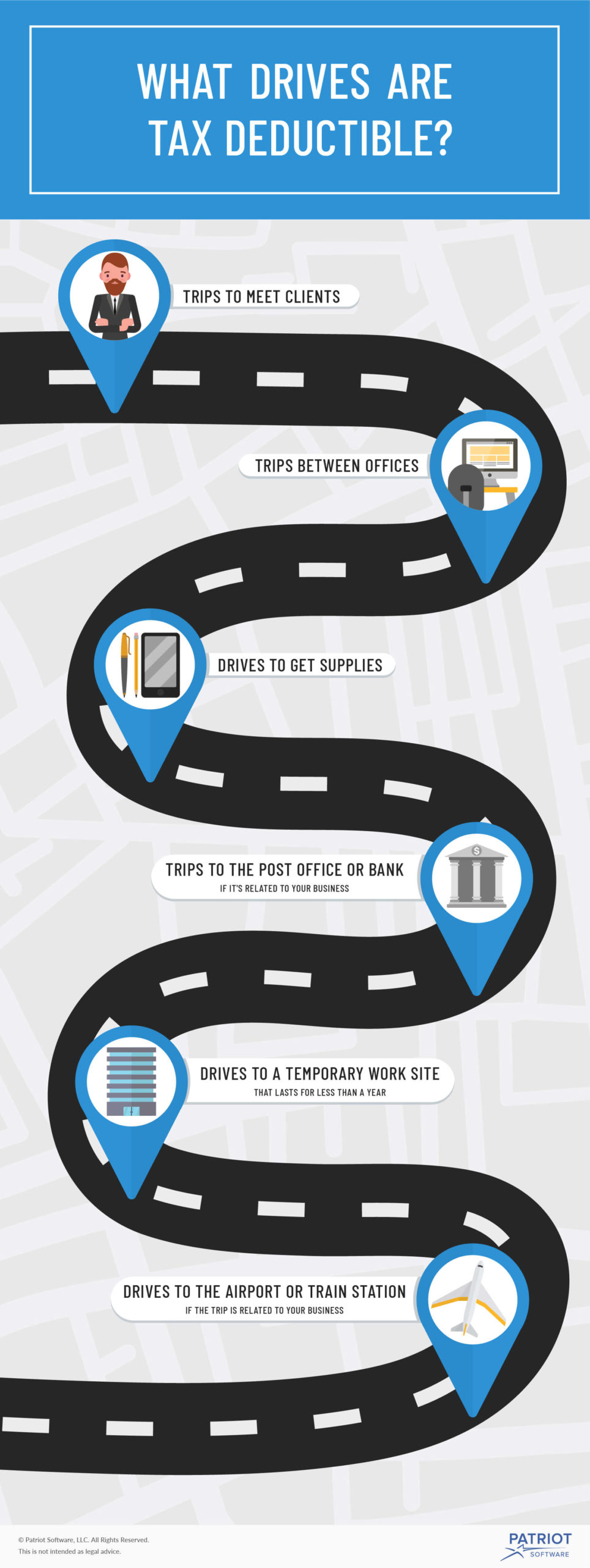 Infographic: What Drives Are Tax Deductible?