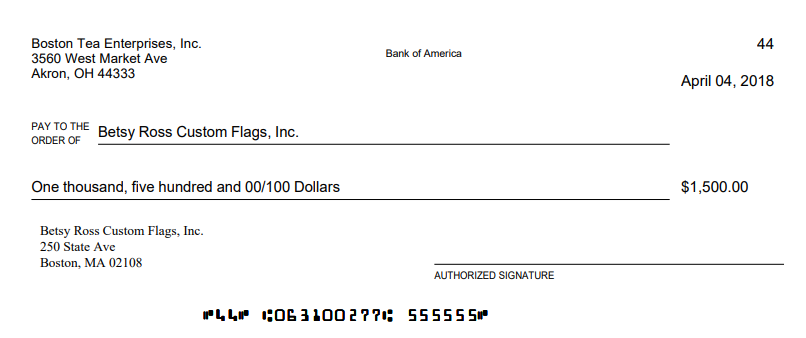 Printing vendor checks with blank check stock in Patriot Software