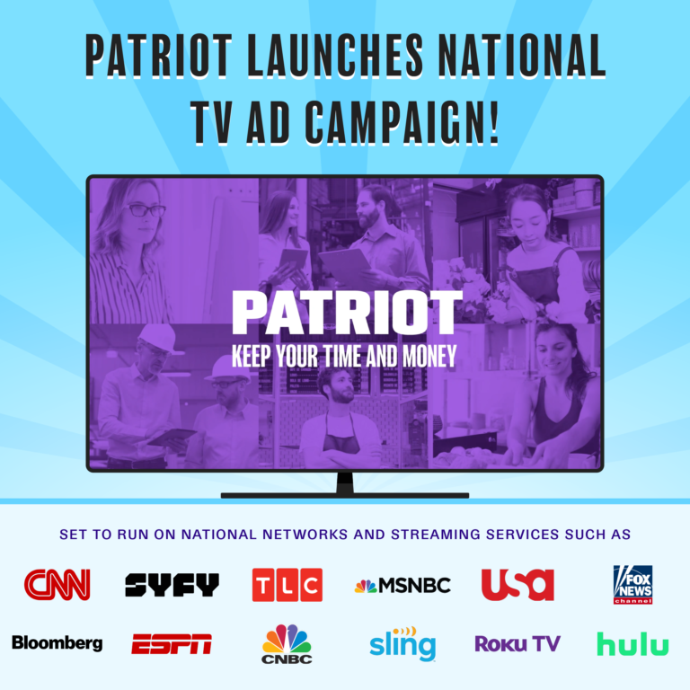 Patriot launches TV commercial on national networks and streaming services