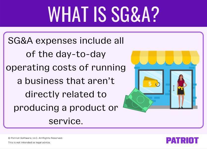 Selling General And Administrative Expense SG A Meaning