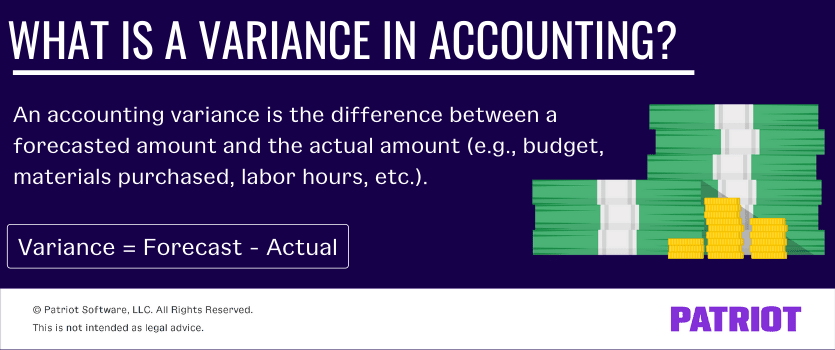 meaning of variance analysis in accounting