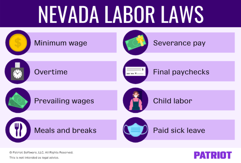 nevada labor laws on travel