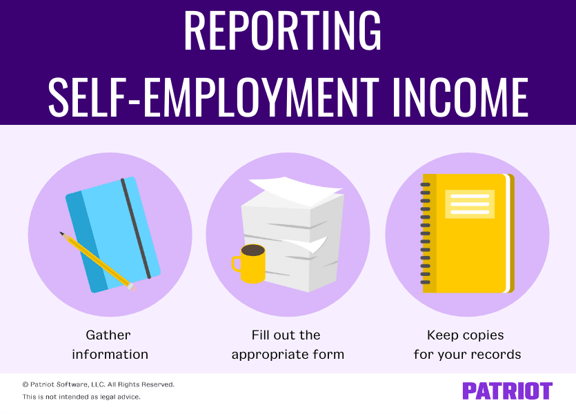 reporting self employment income