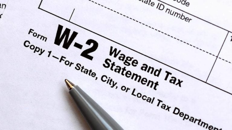 Form W-2, Wage and Tax Statement.