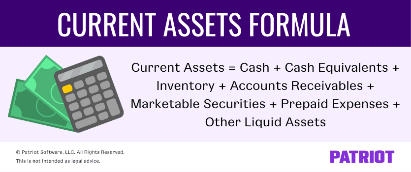 how to find current assets