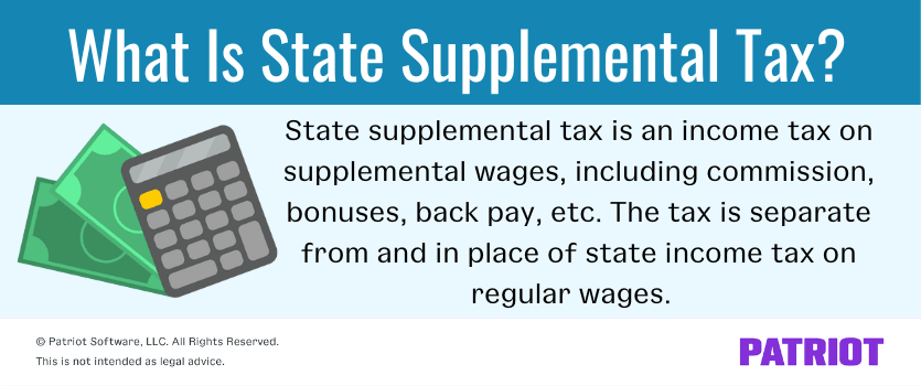 Supplemental Tax Rates By State When To Use Them Examples