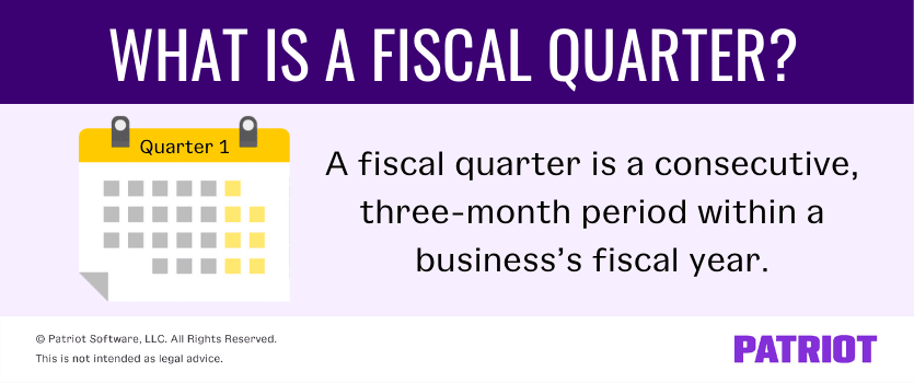 fiscal quarter in business