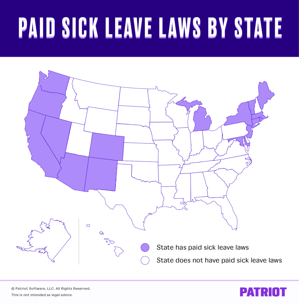 Paid Sick Leave Laws by State Chart, Map, and More