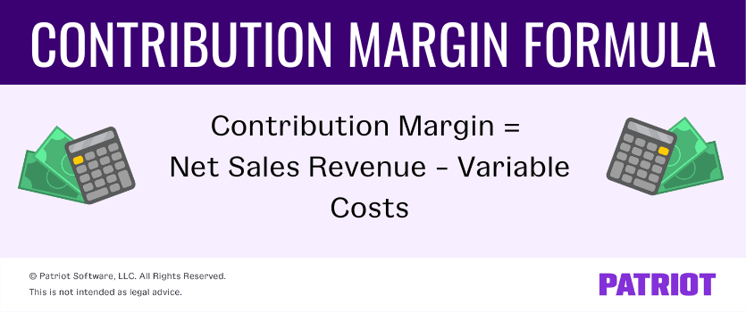 contribution margin formula