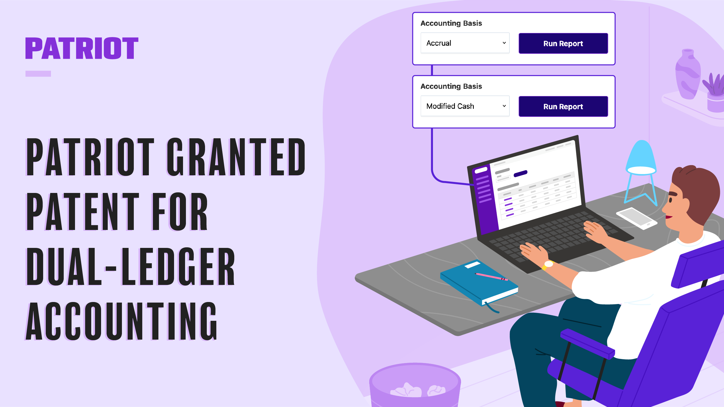Dual-Ledger Accounting Now Patented