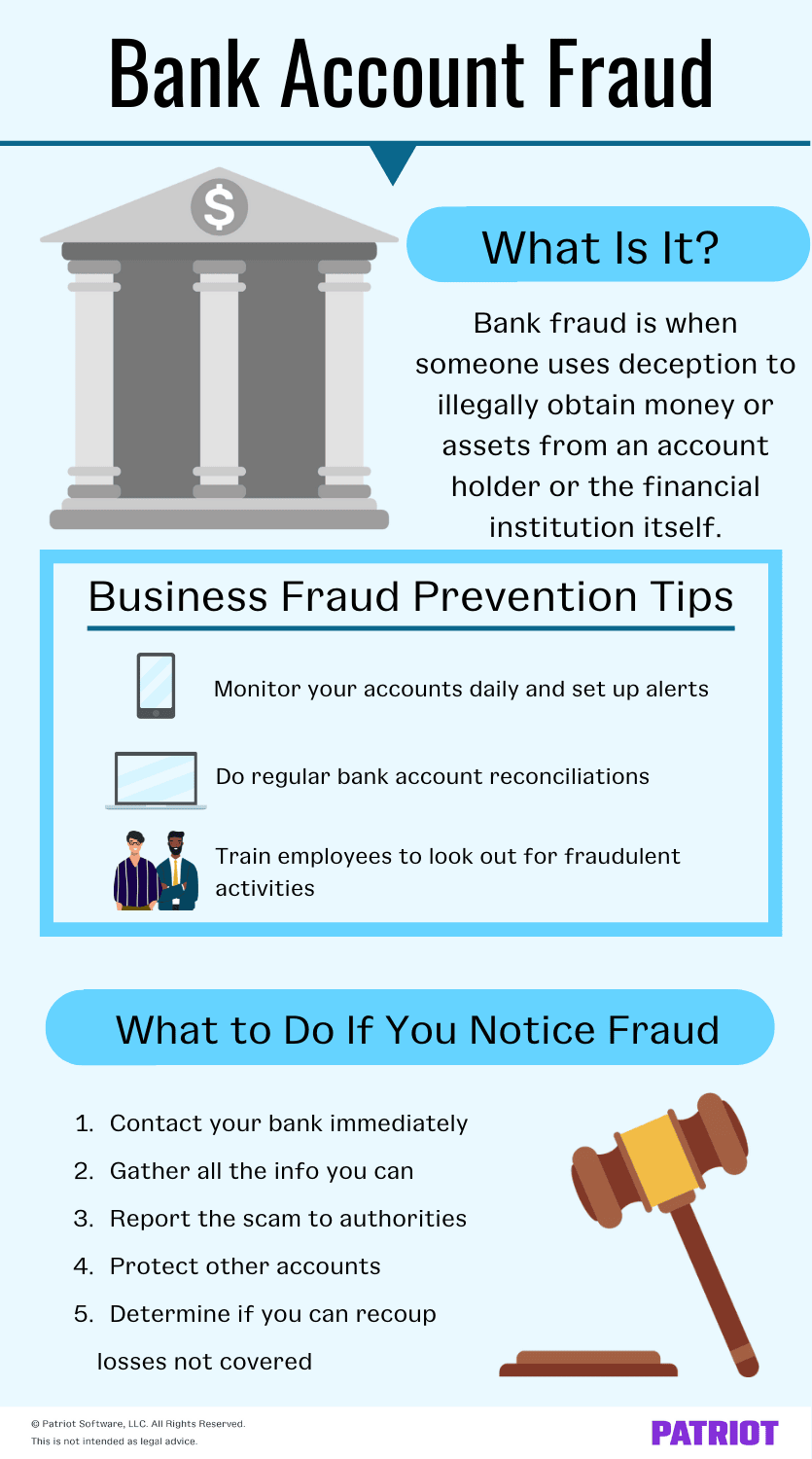 Bank Account Fraud | What to Do If You Notice Fraud