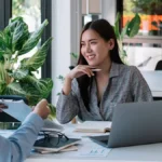 Business owner offering employee health insurance