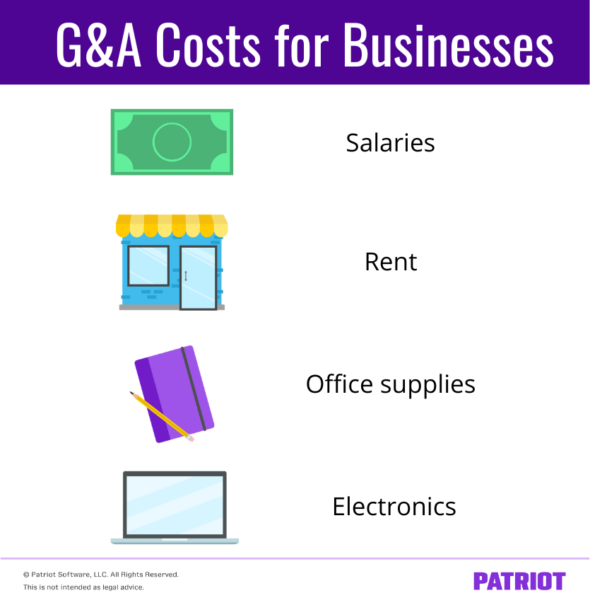 g&a expenses