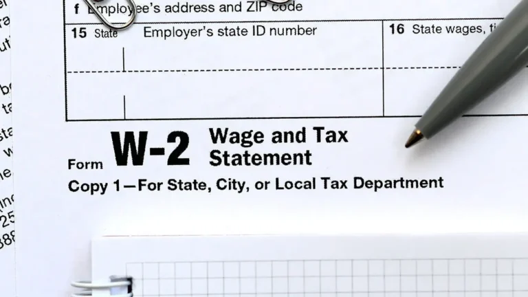 Form W-2, Wage and Tax Statement