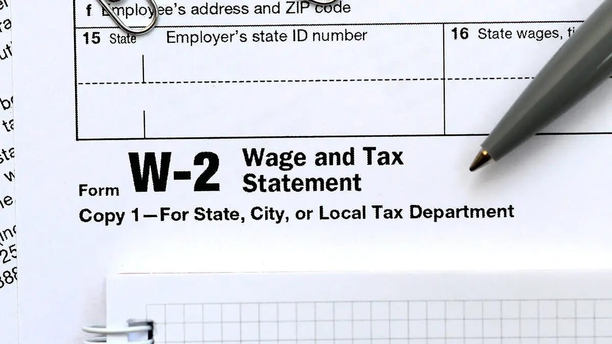 Form W-2, Wage and Tax Statement