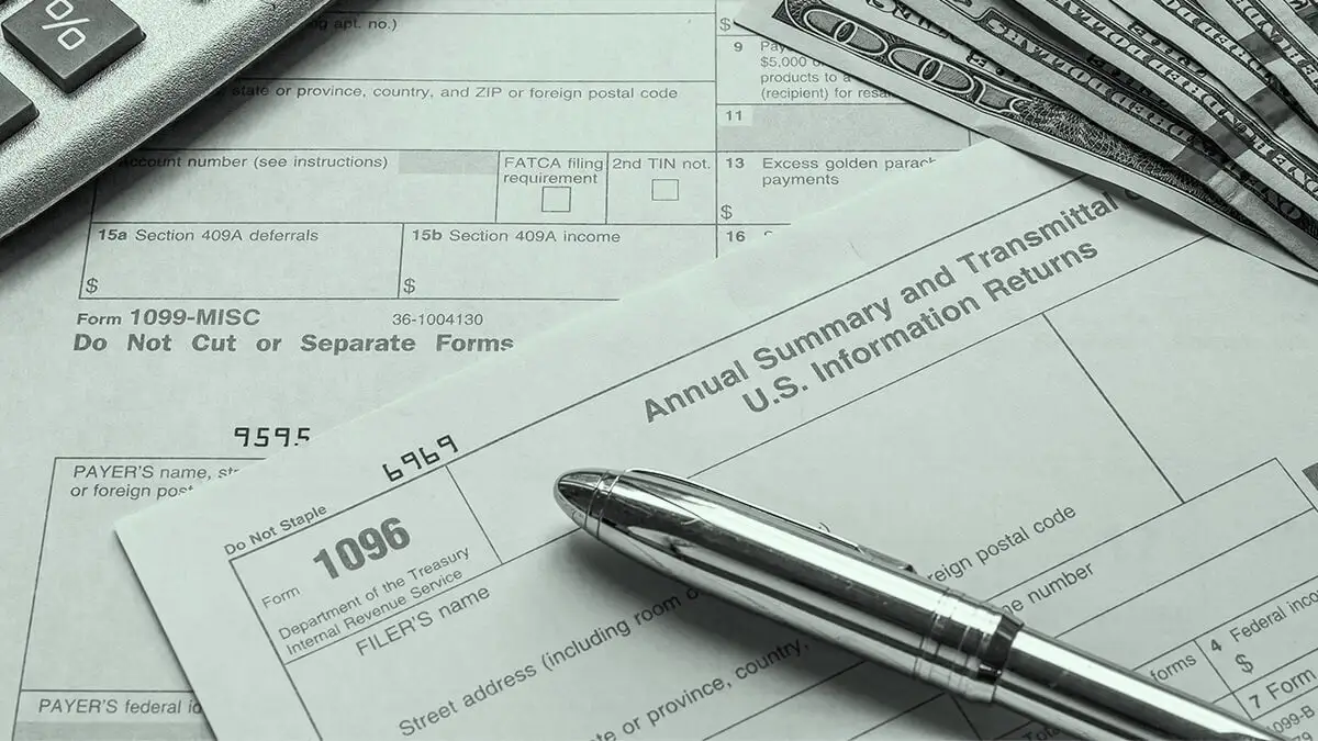 2024 IRS Form 1096 Annual Summary & Transmittal – 2-Pack – Official GPO Tax Forms