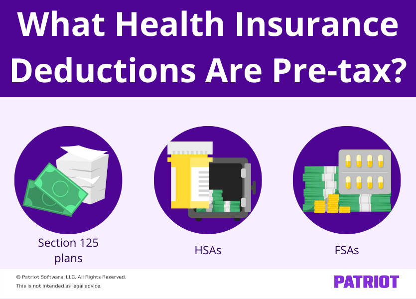 Are Group Health Insurance Premiums Pre Tax 