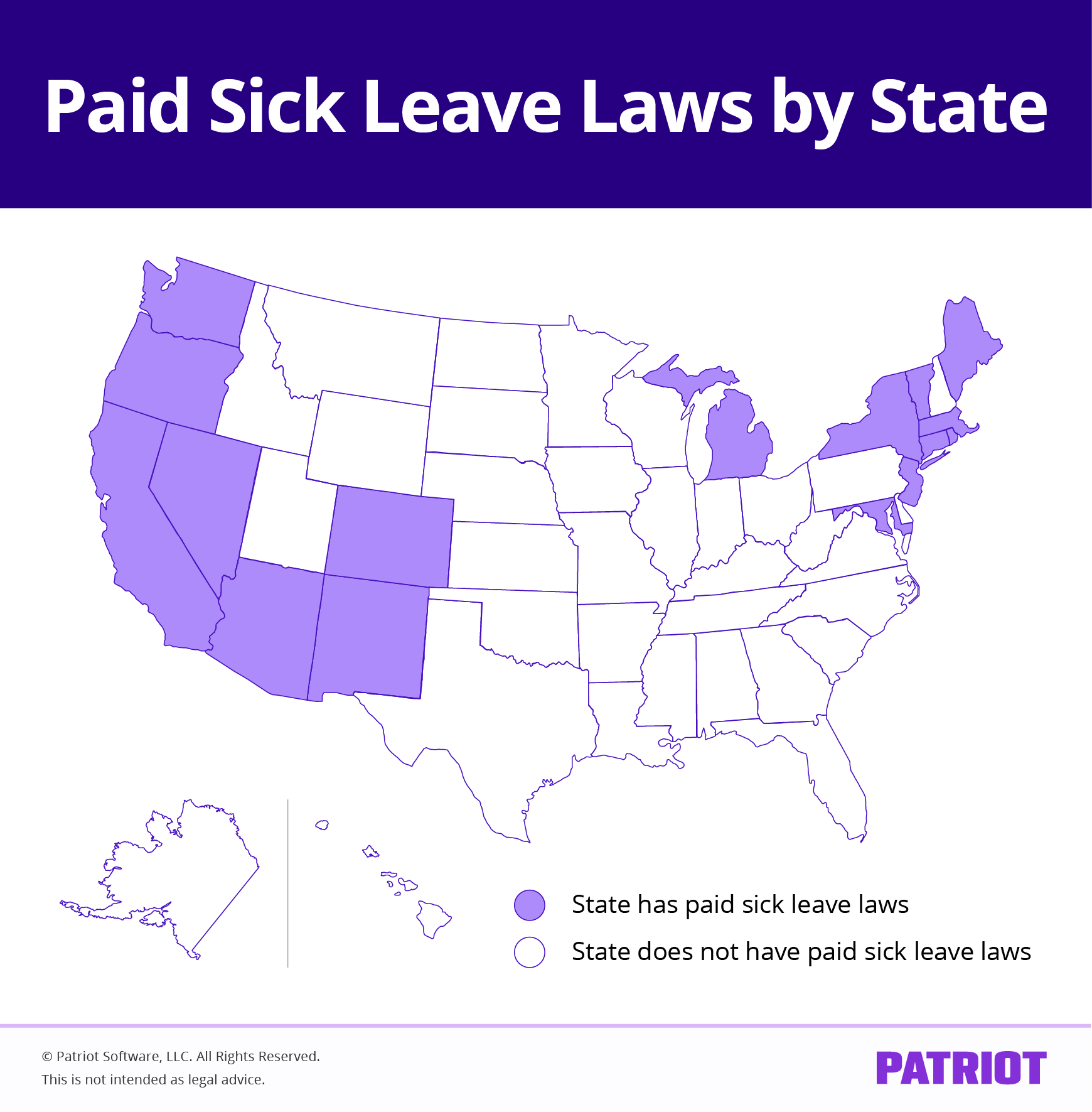 Paid Sick Leave Laws By State Chart Map And More