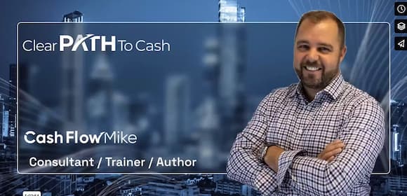 Screenshot of Cash Flow Mike webinar