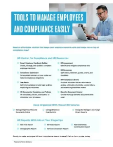 HR Software pdf with image preview.