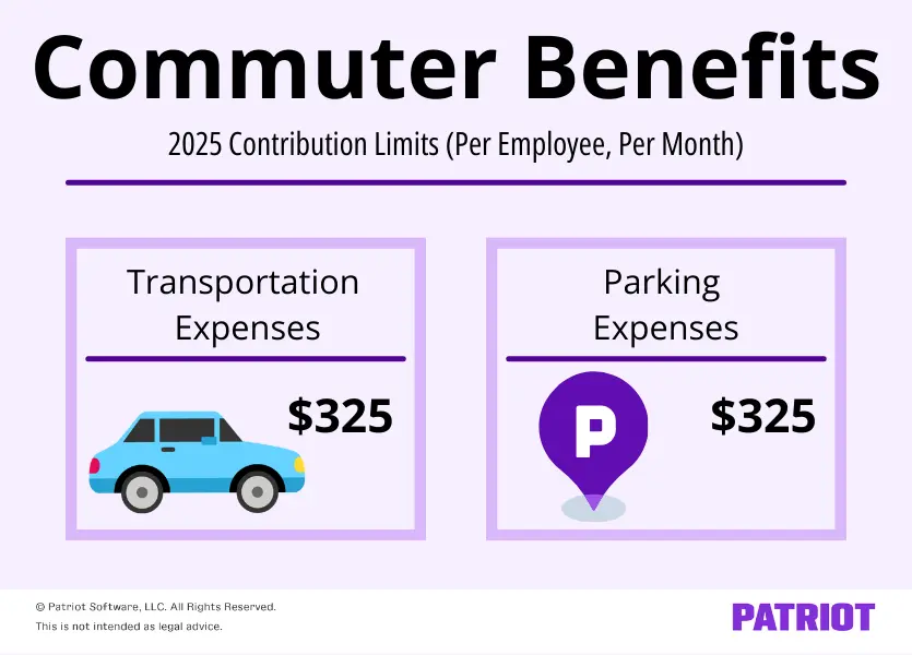 2025 commuter benefits