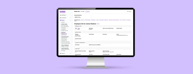 Employee & Contractor Portal Demo
