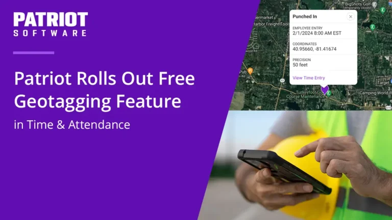 geotagging feature in time and attendance