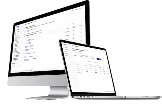 Patriot's Human Resources Software screenshot of Employer Documents and Retirement Plan Contributions
