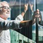 Man thinking about in-house payroll vs. outsourcing.