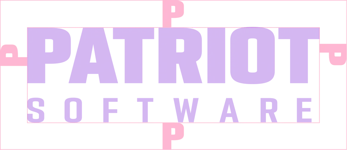 Patriot Software Logo Whitespace