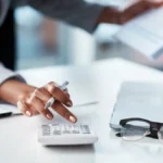 Woman learning about payroll trends.