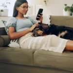 Woman setting up payroll automation.