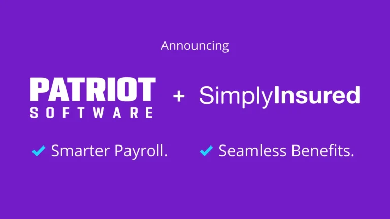 Patriot Payroll partners with SimplyInsured to offer health benefits